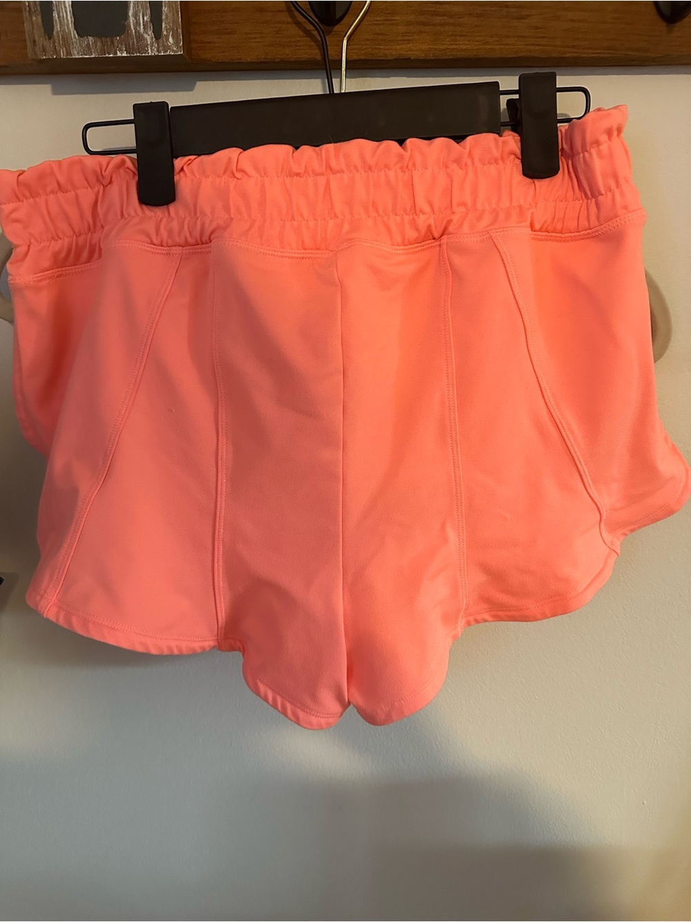 FP Movement Coral Peach Athletic Running Shorts - medium - Picture 6 of 8
